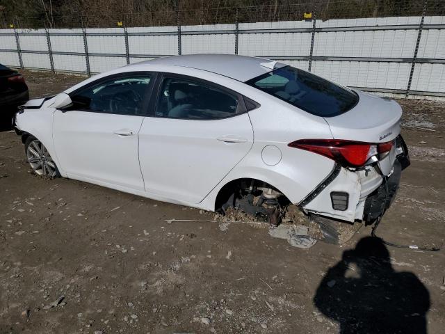 5NPDH4AE9GH667755 - 2016 HYUNDAI ELANTRA SE WHITE photo 2