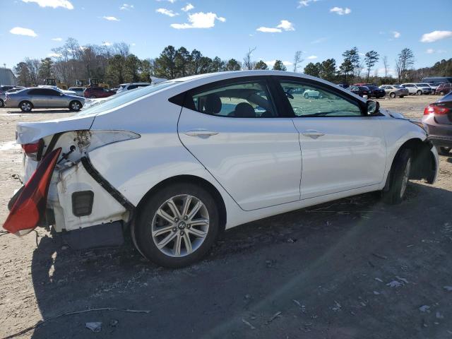 5NPDH4AE9GH667755 - 2016 HYUNDAI ELANTRA SE WHITE photo 3