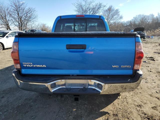 5TEUU42N27Z398828 - 2007 TOYOTA TACOMA ACCESS CAB BLUE photo 6