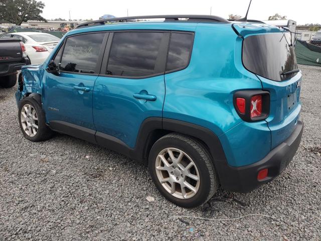 ZACNJCBB7MPN28344 - 2021 JEEP RENEGADE LATITUDE TURQUOISE photo 2