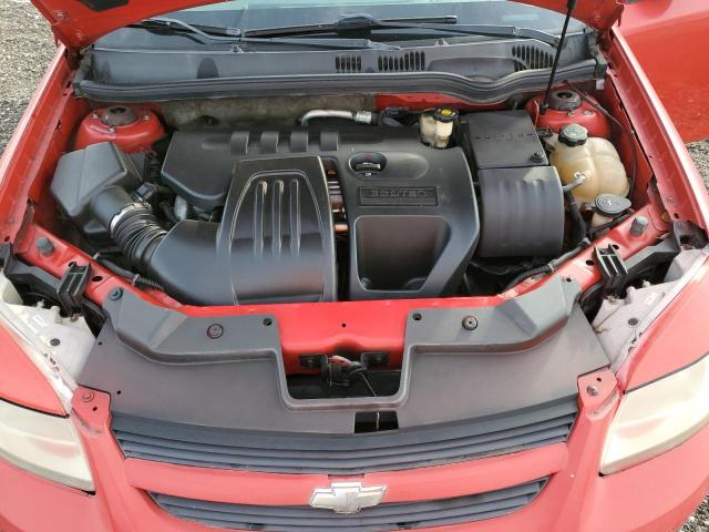 1G1AK55F467818137 - 2006 CHEVROLET COBALT LS RED photo 11