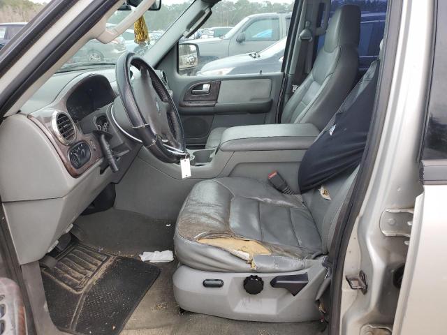 1FMPU16L84LB65742 - 2004 FORD EXPEDITION XLT SILVER photo 7