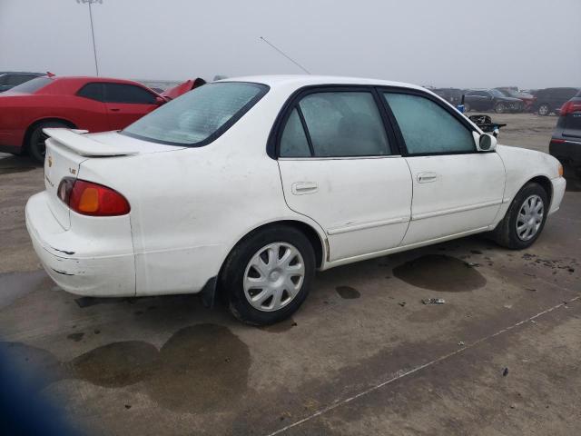 2T1BR12E01C512474 - 2001 TOYOTA COROLLA CE WHITE photo 3