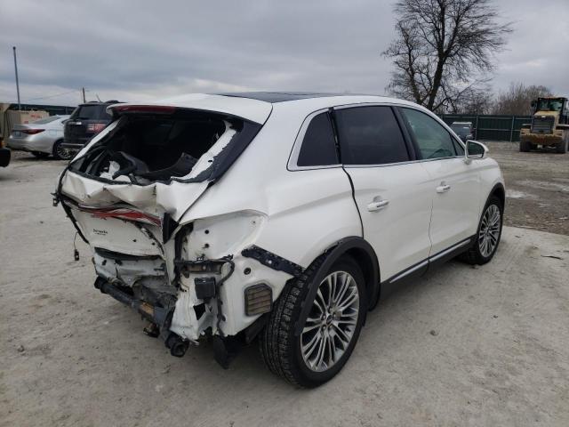 2LMTJ6LR6GBL31777 - 2016 LINCOLN MKX RESERVE WHITE photo 3