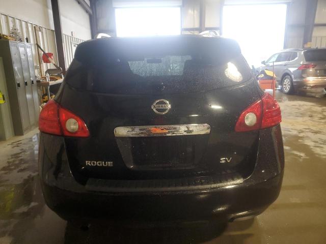 JN8AS5MT5DW505443 - 2013 NISSAN ROGUE S BLACK photo 6