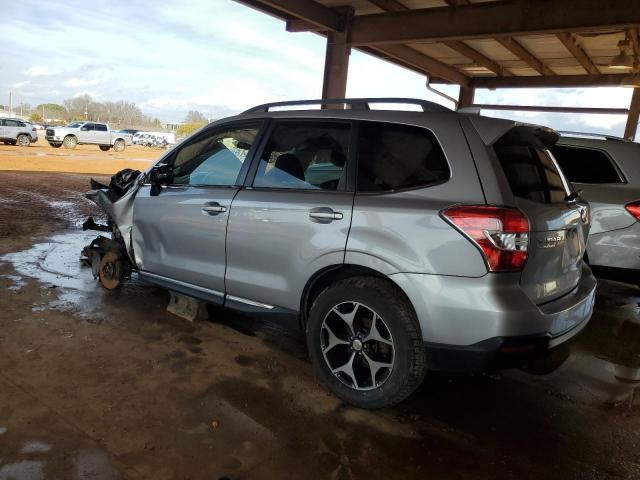 JF2SJGXC4GH516387 - 2016 SUBARU FORESTER 2.0XT TOURING SILVER photo 2