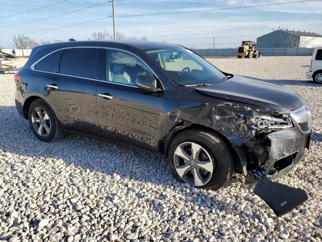 5FRYD3H23GB005668 - 2016 ACURA MDX CHARCOAL photo 4