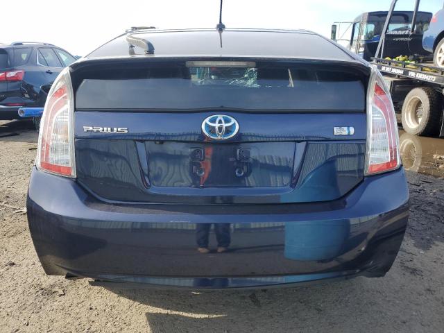 JTDKN3DU0D1679843 - 2013 TOYOTA PRIUS BLUE photo 6