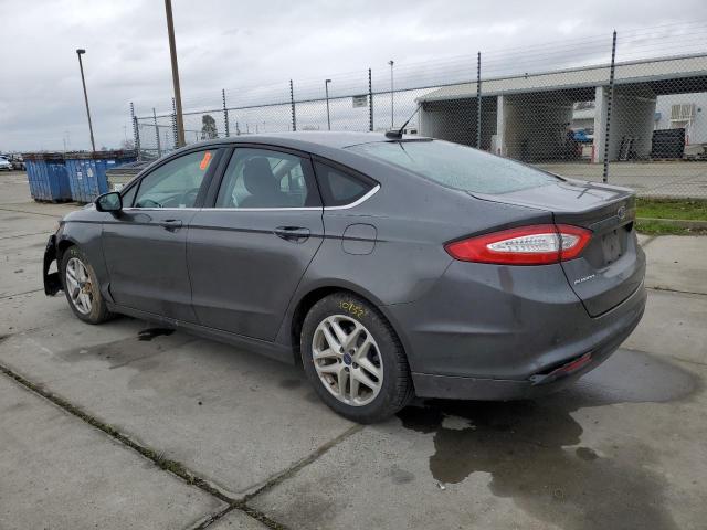 3FA6P0H72GR225916 - 2016 FORD FUSION SE GRAY photo 2