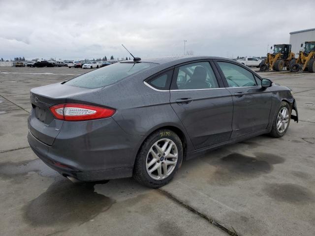 3FA6P0H72GR225916 - 2016 FORD FUSION SE GRAY photo 3