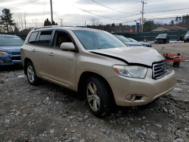 JTEES42A782019119 - 2008 TOYOTA HIGHLANDER LIMITED GOLD photo 4