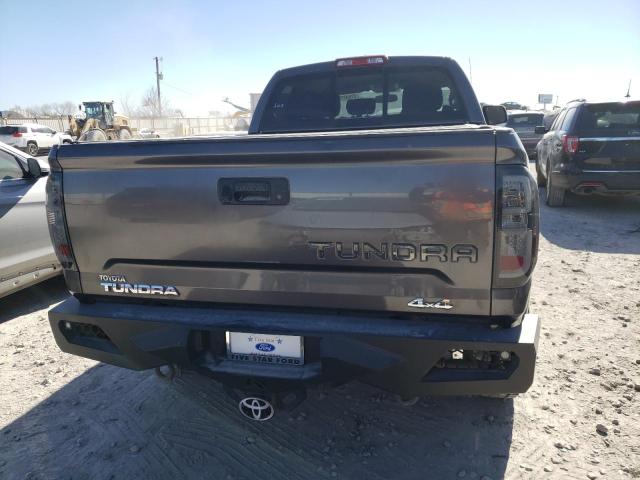 5TFRY5F14EX154271 - 2014 TOYOTA TUNDRA DOUBLE CAB SR/SR5 GRAY photo 6