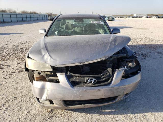 5NPEU46F76H124582 - 2006 HYUNDAI SONATA GLS GRAY photo 5