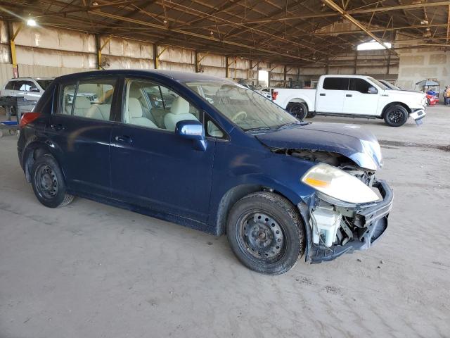 3N1BC13E78L360882 - 2008 NISSAN VERSA S BLUE photo 4