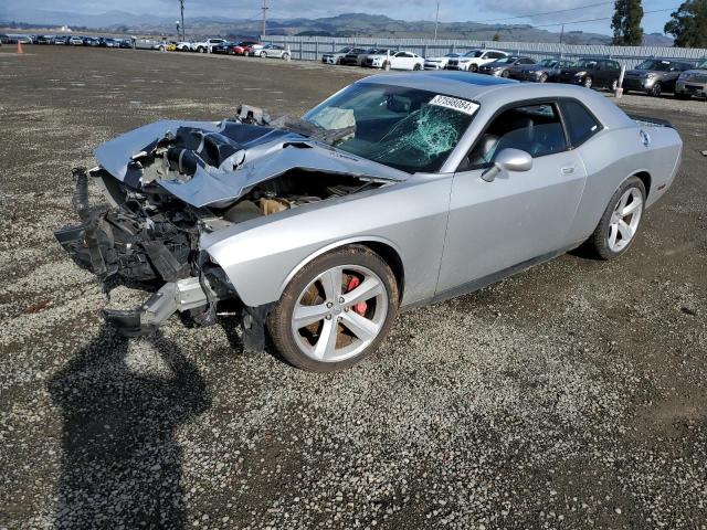 2B3LJ74W28H301511 - 2008 DODGE CHALLENGER SRT-8 SILVER photo 1