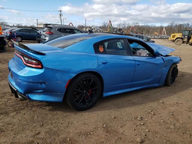 2C3CDXGJ0JH306397 - 2018 DODGE CHARGER R/T 392 BLUE photo 3