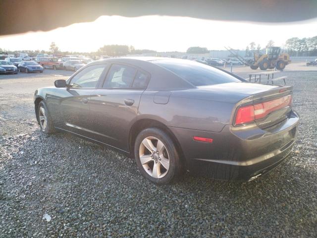 2C3CDXBG0EH234635 - 2014 DODGE CHARGER SE GRAY photo 2