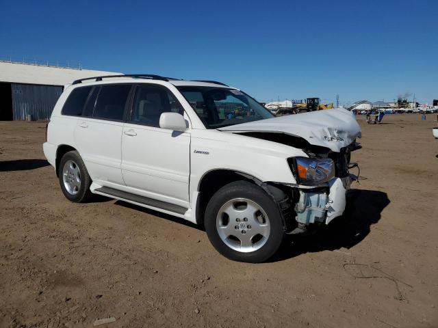 JTEEP21A340006350 - 2004 TOYOTA HIGHLANDER WHITE photo 4