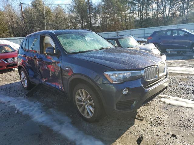 5UXWX9C5XF0D52191 - 2015 BMW X3 XDRIVE28I BLUE photo 4