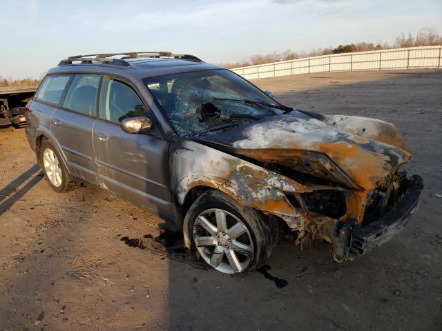 4S4BP62C287303102 - 2008 SUBARU OUTBACK 2.5I LIMITED GRAY photo 4