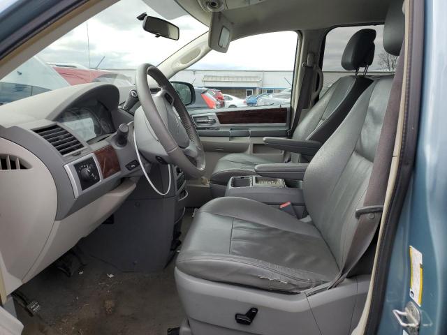 2A4RR5D14AR324325 - 2010 CHRYSLER TOWN & COU TOURING BLUE photo 7