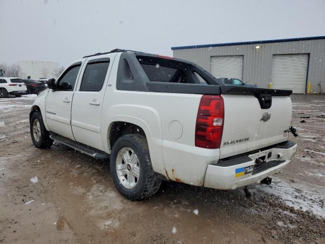 3GNFK22049G162694 - 2009 CHEVROLET AVALANCHE K1500 LT WHITE photo 2