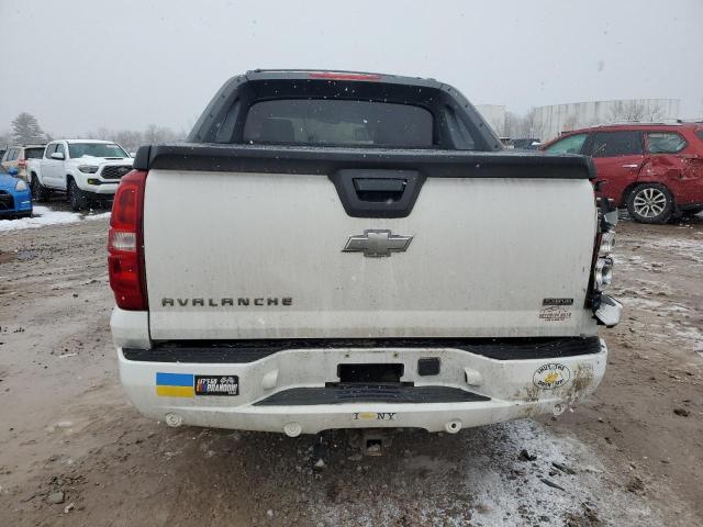 3GNFK22049G162694 - 2009 CHEVROLET AVALANCHE K1500 LT WHITE photo 6