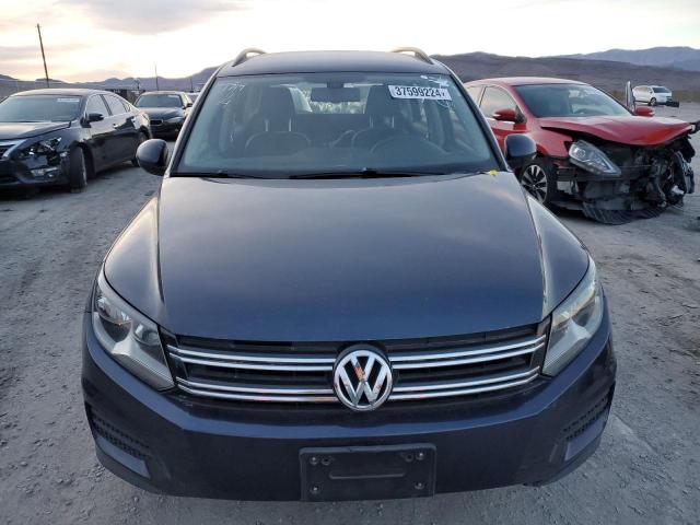 WVGAV7AX6GW501228 - 2016 VOLKSWAGEN TIGUAN S BLUE photo 5