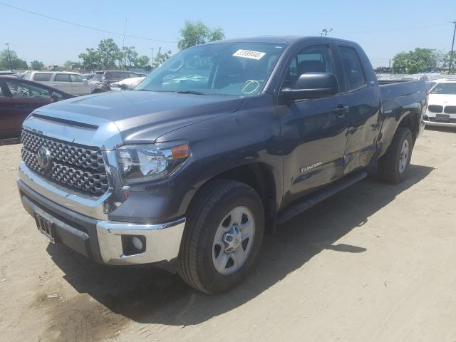 5TFRM5F1XKX138910 - 2019 TOYOTA TUNDRA DOUBLE CAB SR/SR5  photo 2