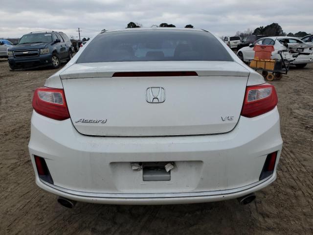 1HGCT2B84FA007721 - 2015 HONDA ACCORD EXL WHITE photo 6