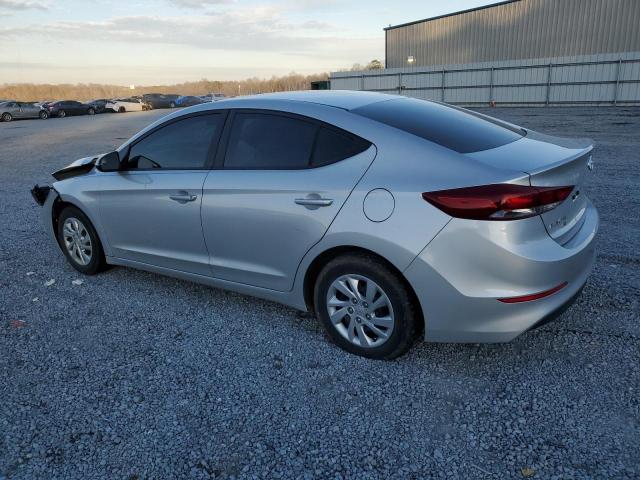 5NPD74LF2JH323071 - 2018 HYUNDAI ELANTRA SE SILVER photo 2