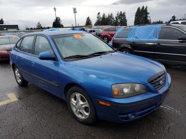 KMHDN56D55U133679 - 2005 HYUNDAI ELANTRA GLS BLUE photo 4