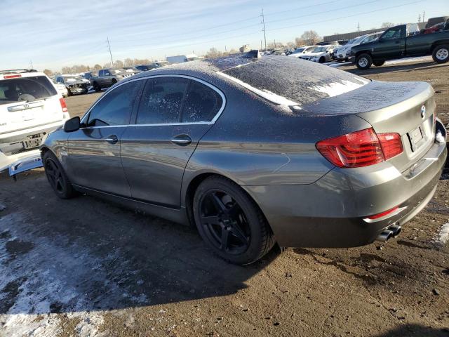 WBA5A7C5XFD623708 - 2015 BMW 528 XI GRAY photo 2