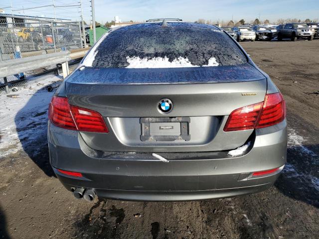 WBA5A7C5XFD623708 - 2015 BMW 528 XI GRAY photo 6