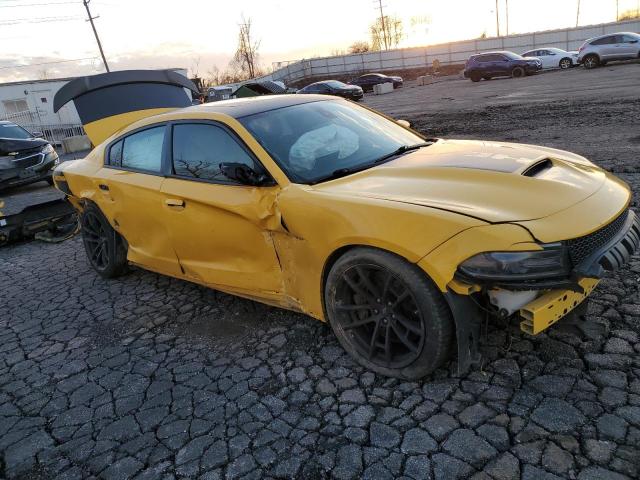 2C3CDXGJ6HH556477 - 2017 DODGE CHARGER R/T 392 YELLOW photo 4