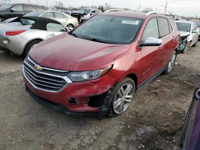 2GNAXPEX1K6213538 - 2019 CHEVROLET EQUINOX PREMIER RED photo 1