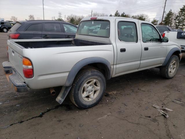 5TEHN72N84Z350858 - 2004 TOYOTA TACOMA DOUBLE CAB 银色 照片 3