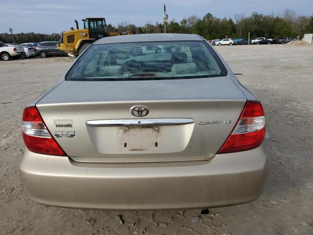 4T1BE30KX4U920094 - 2004 TOYOTA CAMRY LE TAN photo 6