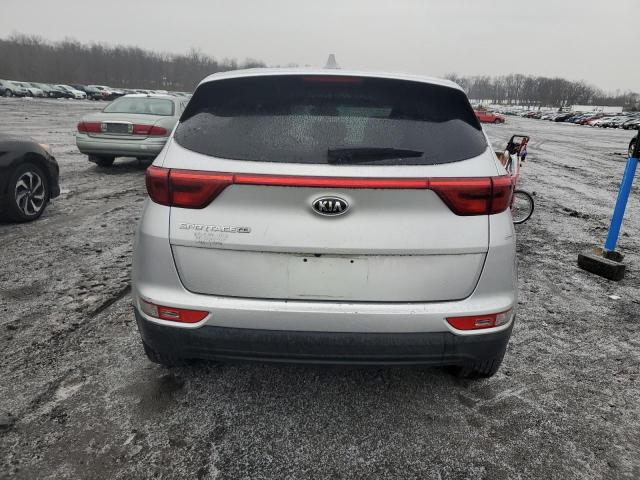 KNDPM3AC9J7447884 - 2018 KIA SPORTAGE LX SILVER photo 6