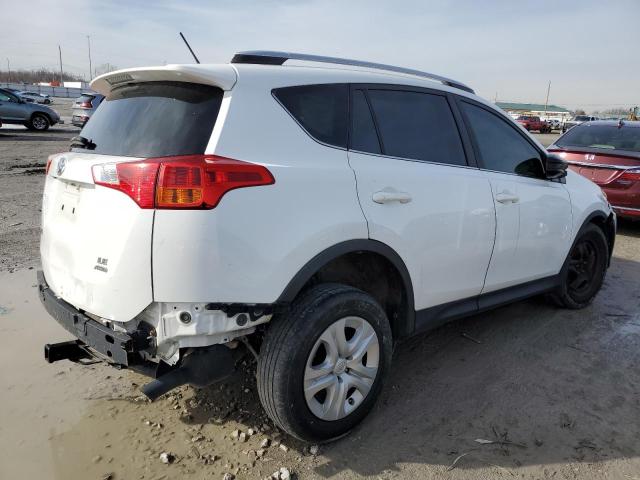 JTMBFREV0FD168013 - 2015 TOYOTA RAV4 LE WHITE photo 3