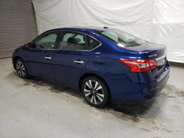 3N1AB7AP7KY254125 - 2019 NISSAN SENTRA S BLUE photo 2