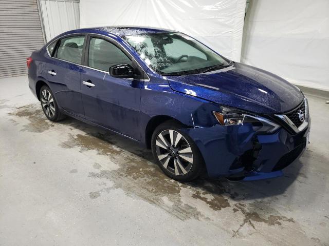 3N1AB7AP7KY254125 - 2019 NISSAN SENTRA S BLUE photo 4