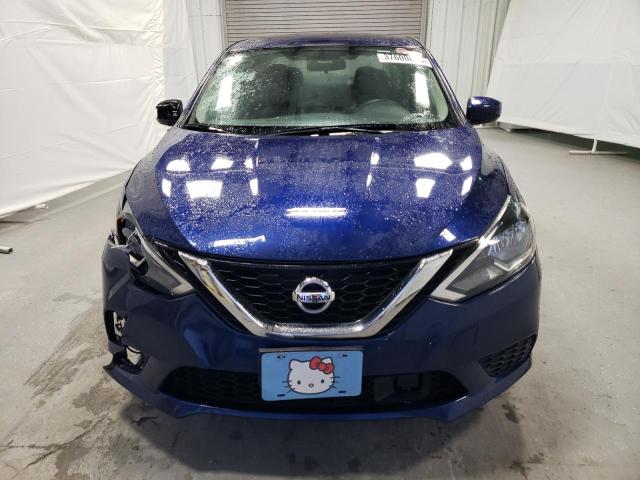 3N1AB7AP7KY254125 - 2019 NISSAN SENTRA S BLUE photo 5