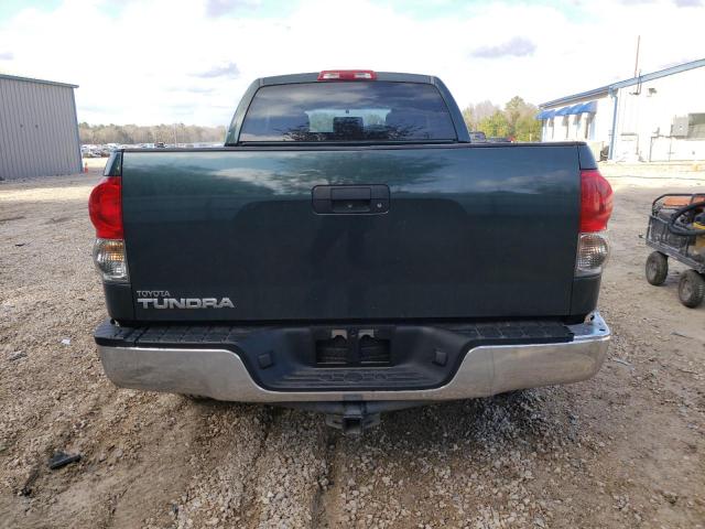 5TFRV54158X062618 - 2008 TOYOTA TUNDRA DOUBLE CAB GREEN photo 6