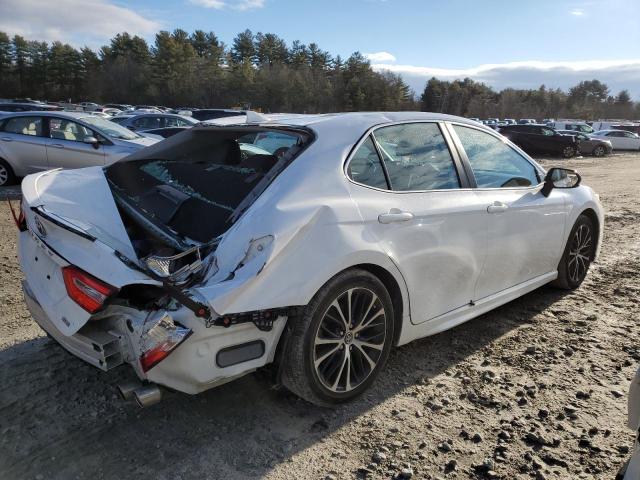 4T1B11HK4KU777788 - 2019 TOYOTA CAMRY L WHITE photo 3