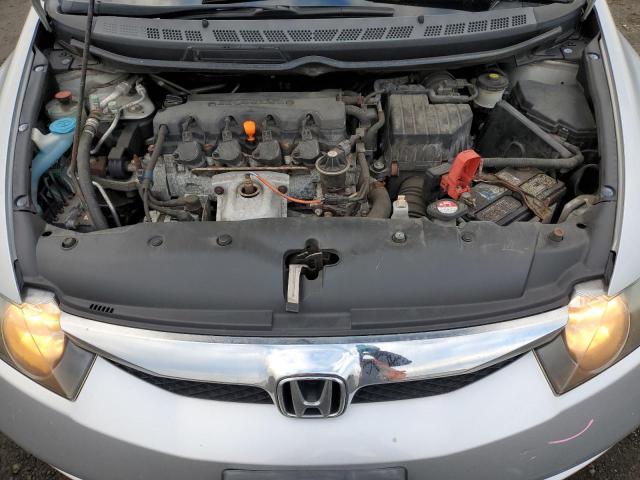 2HGFA1F58AH325574 - 2010 HONDA CIVIC LX SILVER photo 11