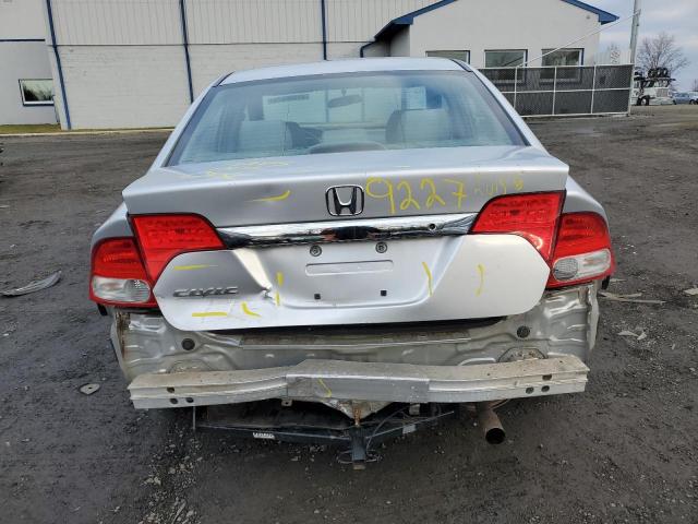 2HGFA1F58AH325574 - 2010 HONDA CIVIC LX SILVER photo 6