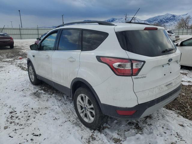 1FMCU9GD2JUA74153 - 2018 FORD ESCAPE SE WHITE photo 2