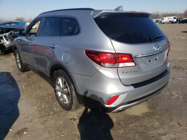 KM8SN4HF8JU293873 - 2018 HYUNDAI SANTA FE SE SILVER photo 2