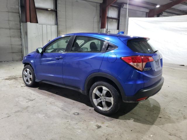 3CZRU6H3XJM724364 - 2018 HONDA HR-V LX BLUE photo 2